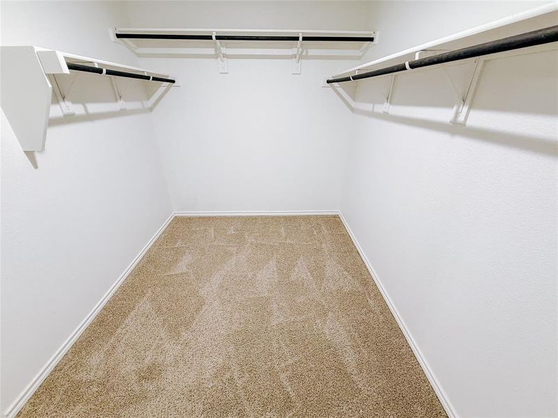 Primary Walk in closet