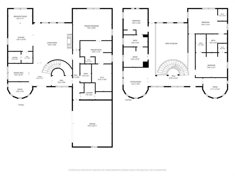 2D floor plan layout of this home in , Krum, TX (Image 3).