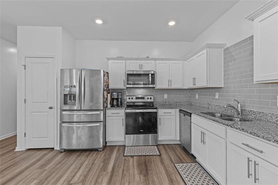 Furnished interior view inside a new home in , Winder (Image 24). Furnished interior view inside a new home in , Winder (Image 24).