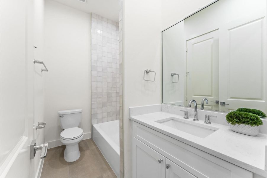 Second secondary bathroom Second secondary bathroom