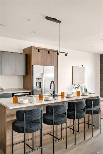 Furnished interior view inside a new home in , Westminster (Image 25).