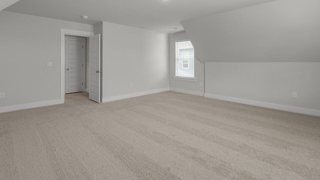 Spacious, unfurnished interior of a new home in Grayson Park, Leland (Image 37).