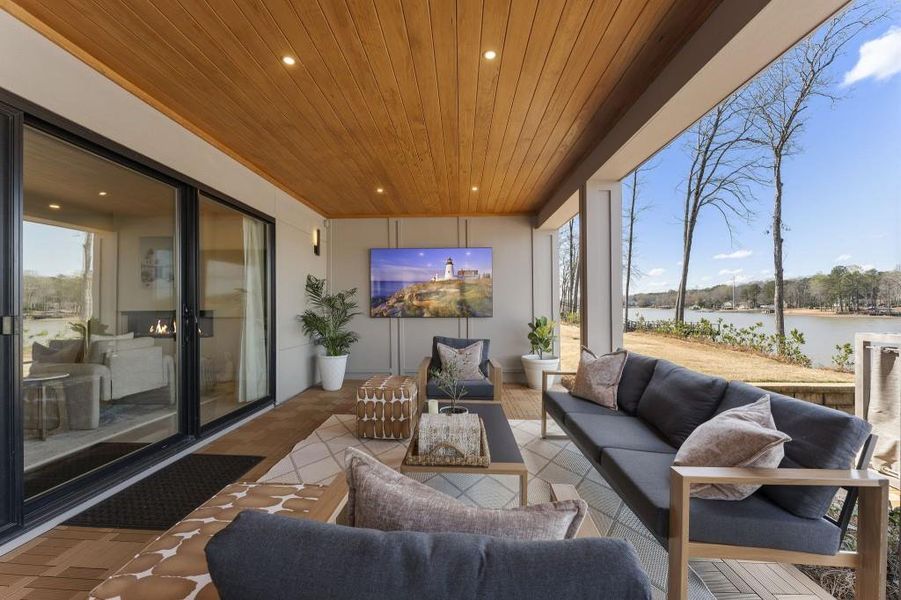 Exterior details and patio area of a home in , Jonesboro (Image 25).