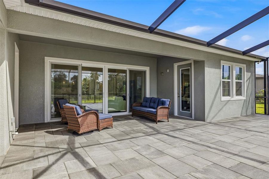 Exterior details and patio area of a home in Waterset, Apollo Beach (Image 24). Exterior details and patio area of a home in Waterset, Apollo Beach (Image 24).