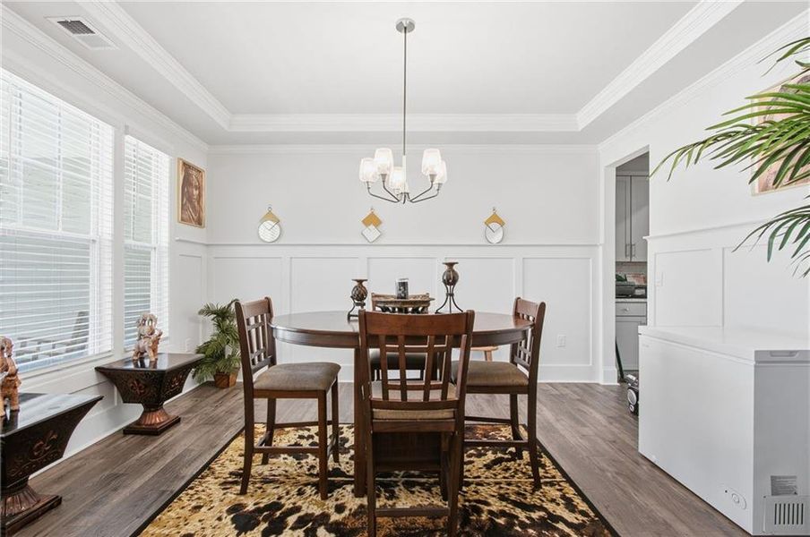 Furnished interior view inside a new home in , Newnan (Image 43).
