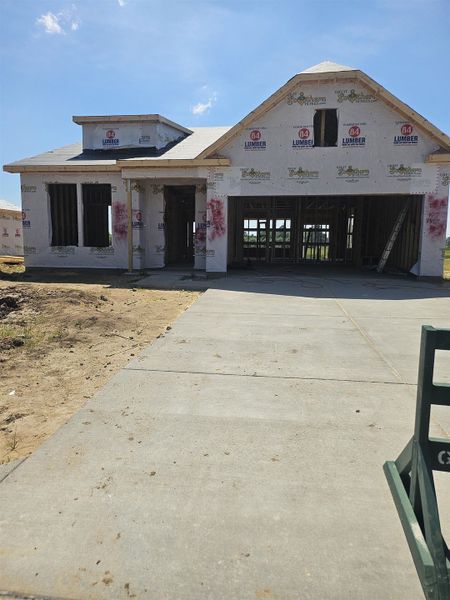 In-progress construction of a new home in Edgefield, Loris, SC (Image 18).