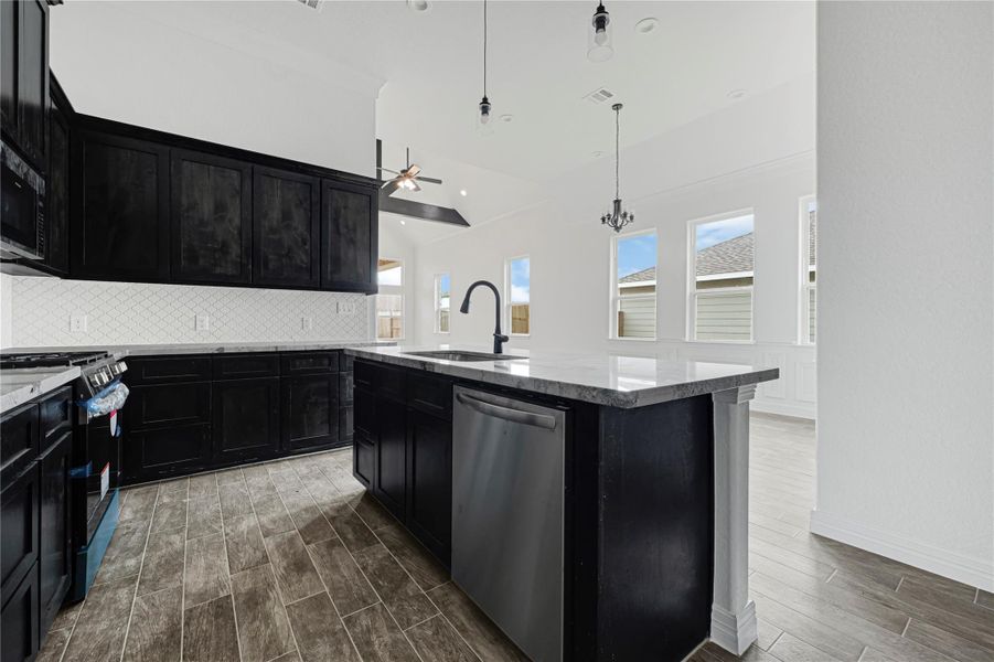 Furnished interior view inside a new home in , League City (Image 10). Furnished interior view inside a new home in , League City (Image 10).