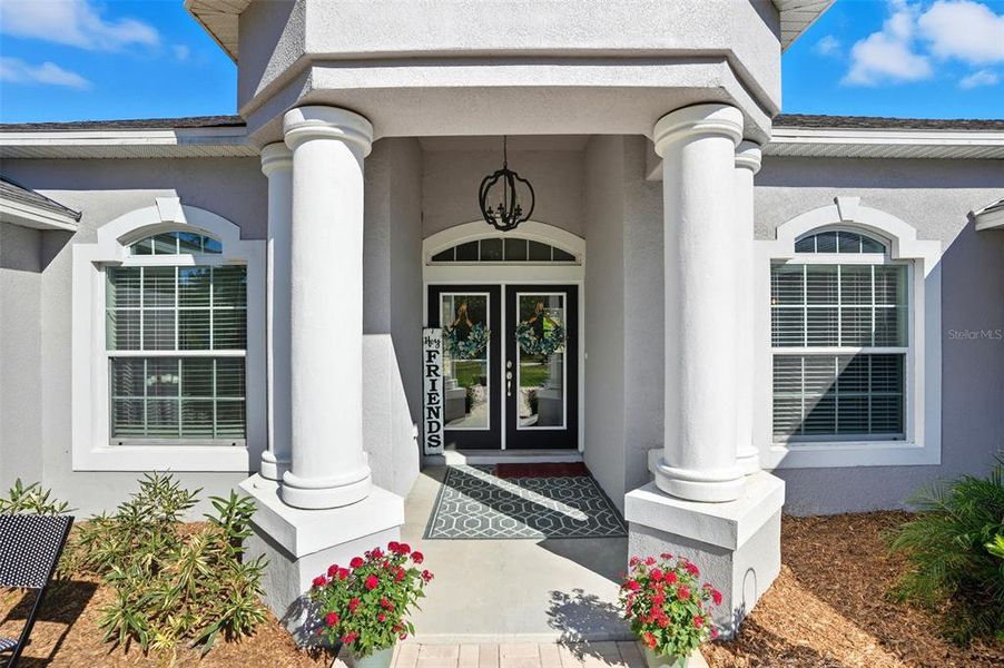 Exterior details and patio area of a home in , Weeki Wachee (Image 21).