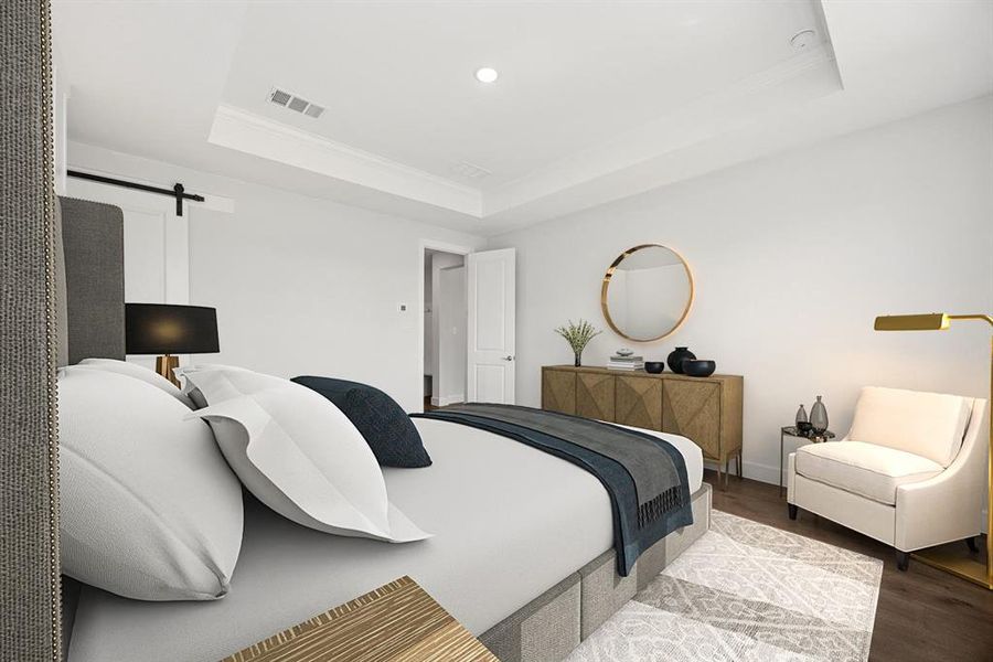 Furnished interior view inside a new home in Lincoln Pointe, Van Alstyne (Image 7). Furnished interior view inside a new home in Lincoln Pointe, Van Alstyne (Image 7).