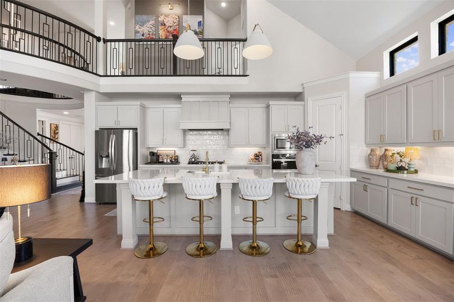 Furnished interior view inside a new home in Somercrest, Midlothian (Image 21).
