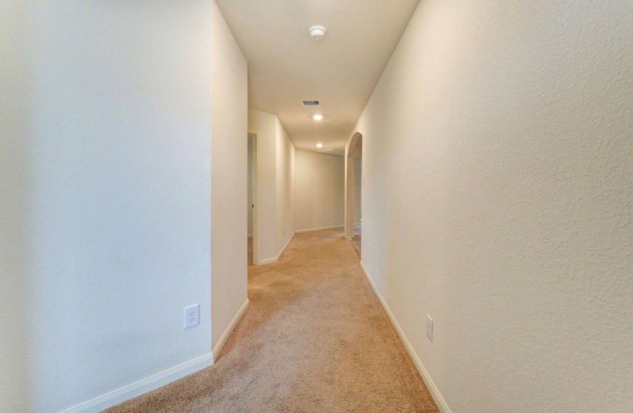 Spacious, unfurnished interior of a new home in Williams Trace, Magnolia (Image 40).