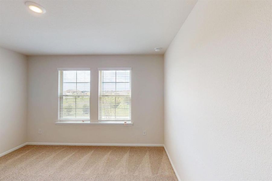 Spacious, unfurnished interior of a new home in The Preserve, Justin (Image 12).