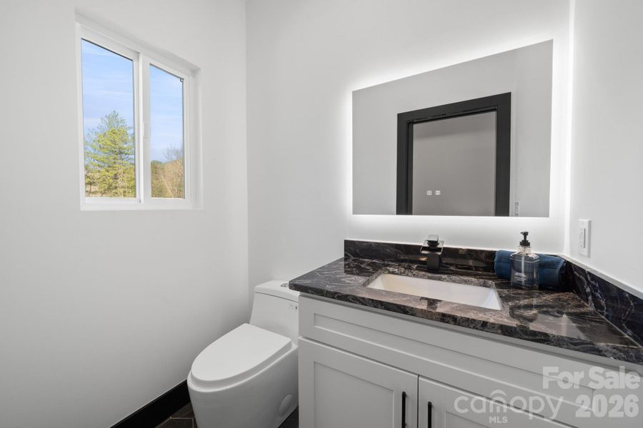 Furnished interior view inside a new home in , Mills River (Image 18).