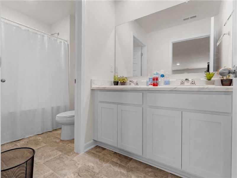 Furnished interior view inside a new home in Bridle Creek, Locust Grove (Image 5).