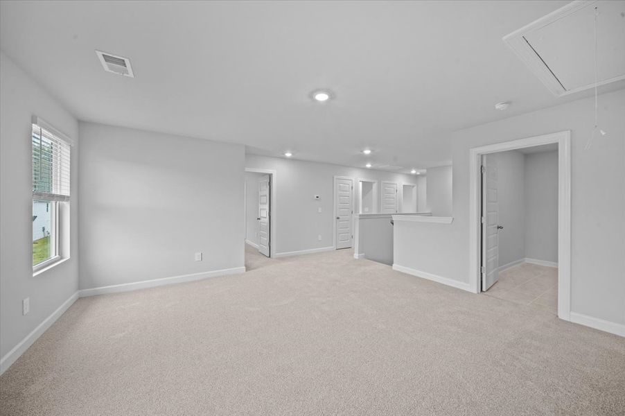 Spacious, unfurnished interior of a new home in The Farm at Wells Creek - Signature Collection, Gray Court (Image 17).