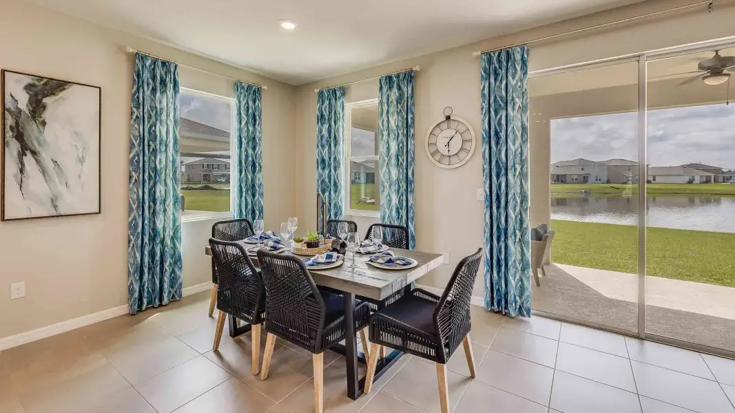 Furnished interior view inside a new home in Briarwood, Alachua (Image 4).