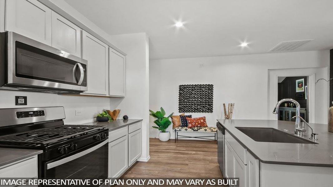Furnished interior view inside a new home in Newport Pointe, Crosby (Image 13).