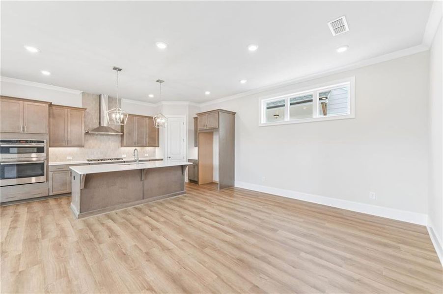 Furnished interior view inside a new home in Aberdeen, Hoschton (Image 7).