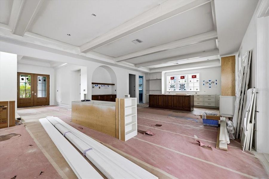 In-progress construction of a new home in , Tampa, FL (Image 18).