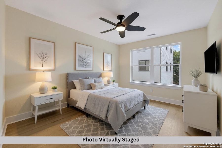 Furnished interior view inside a new home in , San Antonio (Image 6).
