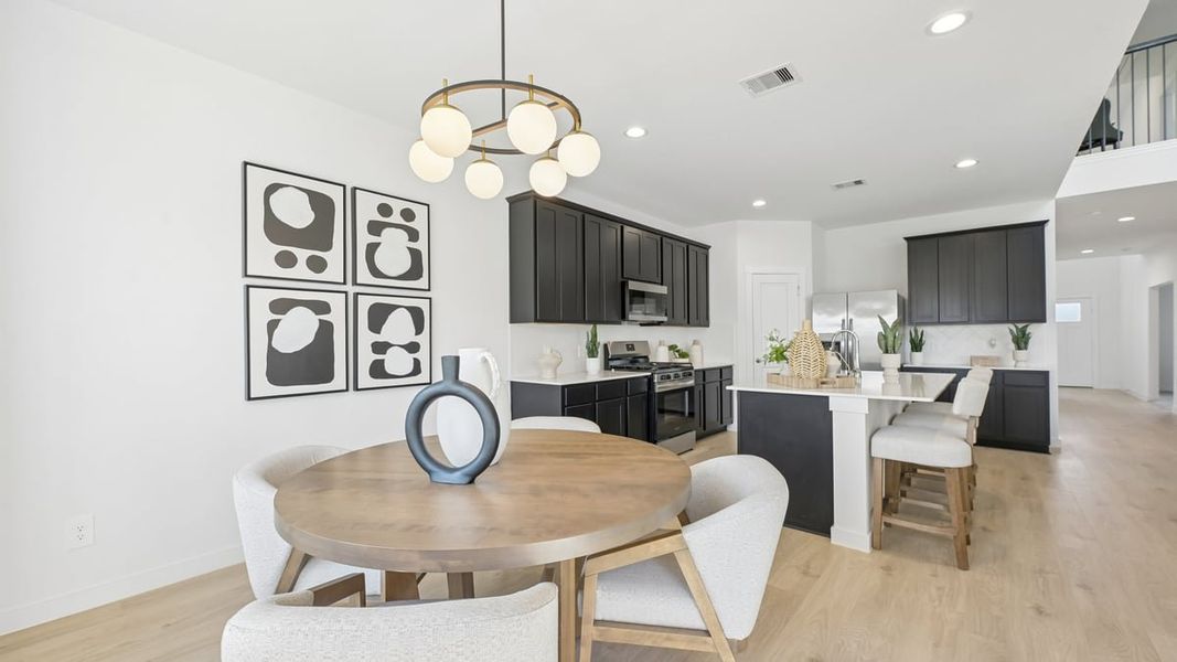 Furnished interior view inside a new home in Evergreen, Rosenberg (Image 15).