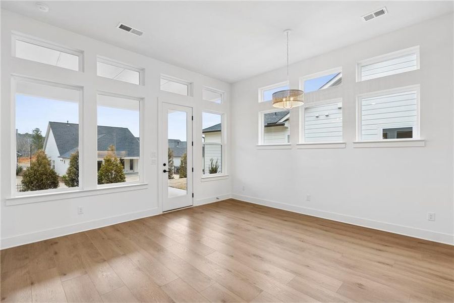 Spacious, unfurnished interior of a new home in Crescent Pointe at Great Sky, Canton (Image 14).