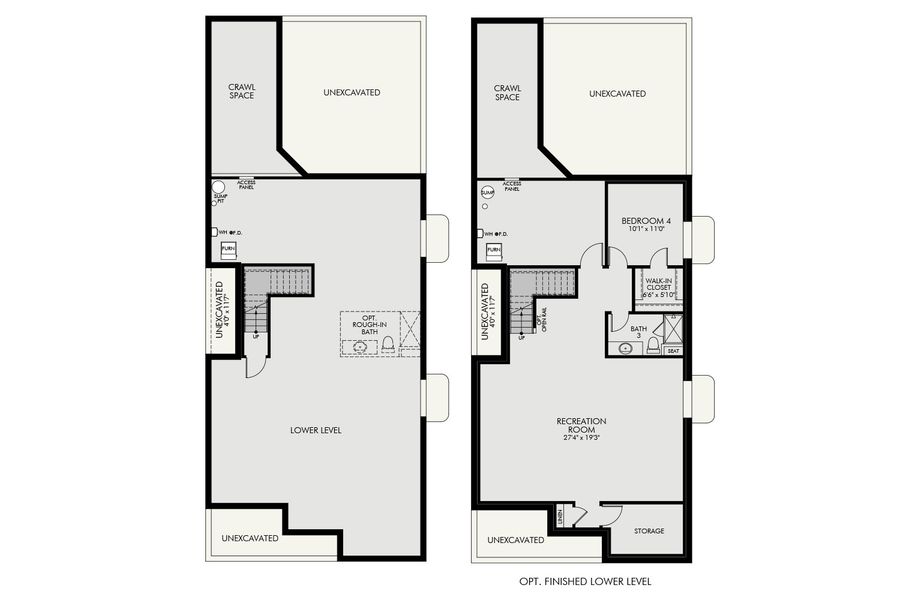 2D floor plan layout for the Carbondale by Brightland Homes in Westerly, Erie, CO (Image 3).