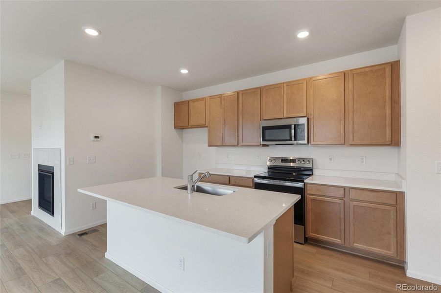 Furnished interior view inside a new home in Sky Ranch Villas, Watkins (Image 6). Furnished interior view inside a new home in Sky Ranch Villas, Watkins (Image 6).