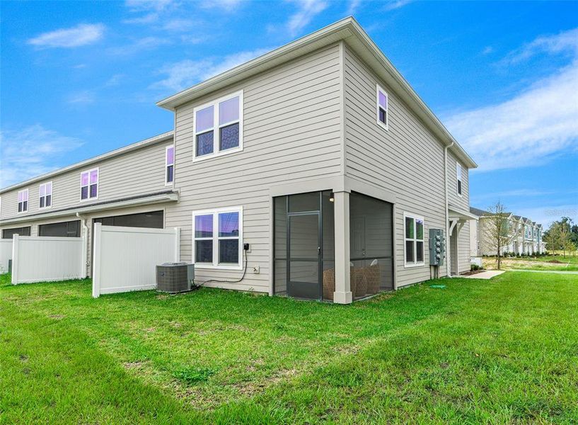 Exterior details and patio area of a home in , Ocala (Image 4). Exterior details and patio area of a home in , Ocala (Image 4).