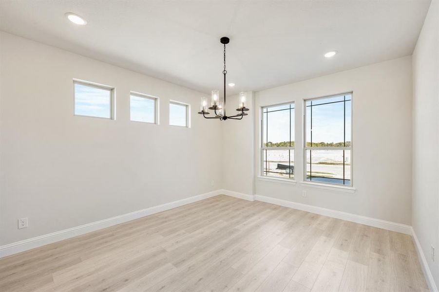 Spacious, unfurnished interior of a new home in Meadow Vista 60-65, Anna (Image 32). Spacious, unfurnished interior of a new home in Meadow Vista 60-65, Anna (Image 32).