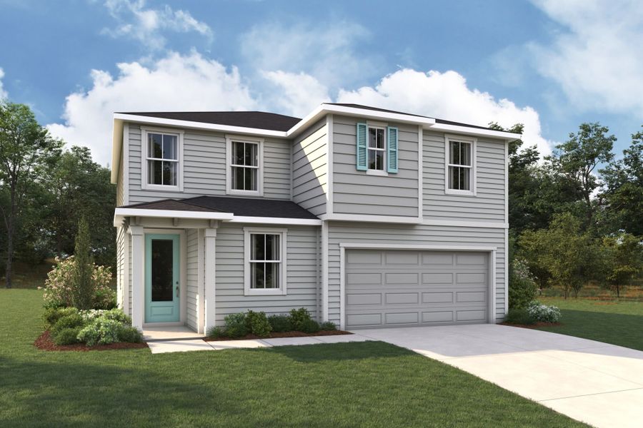 Representative exterior photo of a completed home built from the Redwood by Mattamy Homes in Lakes at Bella Lago, Green Cove Springs, FL (Image 3).