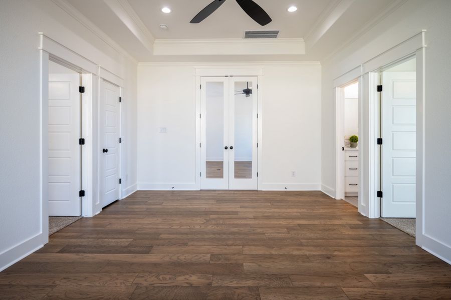 Representative unfurnished interior of a home built from the The Savannah by Reece Homes in Stella Ranch, Bryan (Image 29). Representative unfurnished interior of a home built from the The Savannah by Reece Homes in Stella Ranch, Bryan (Image 29).