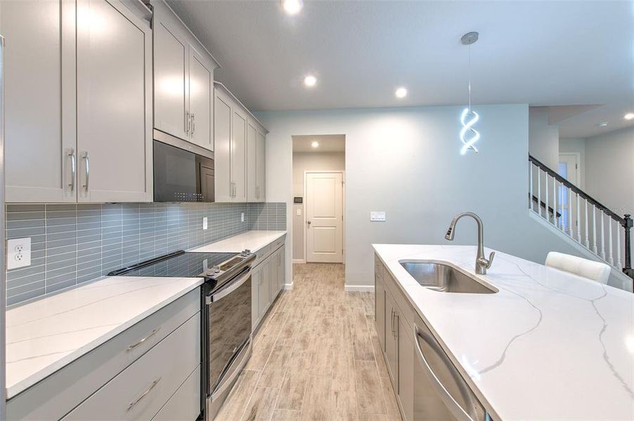 Furnished interior view inside a new home in Bloomingdale Townes, Brandon (Image 10).