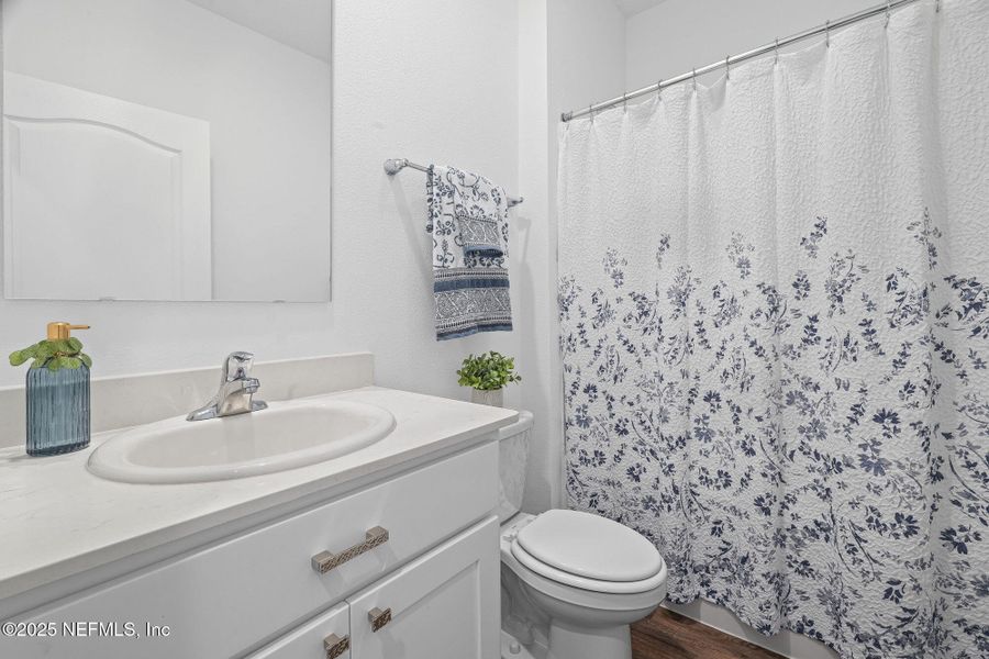 Furnished interior view inside a new home in Entrada, St. Augustine (Image 29).
