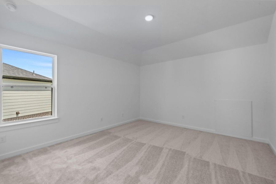 Spacious, unfurnished interior of a new home in Sienna Village of Anderson Springs 50', Missouri City (Image 21). Spacious, unfurnished interior of a new home in Sienna Village of Anderson Springs 50', Missouri City (Image 21).