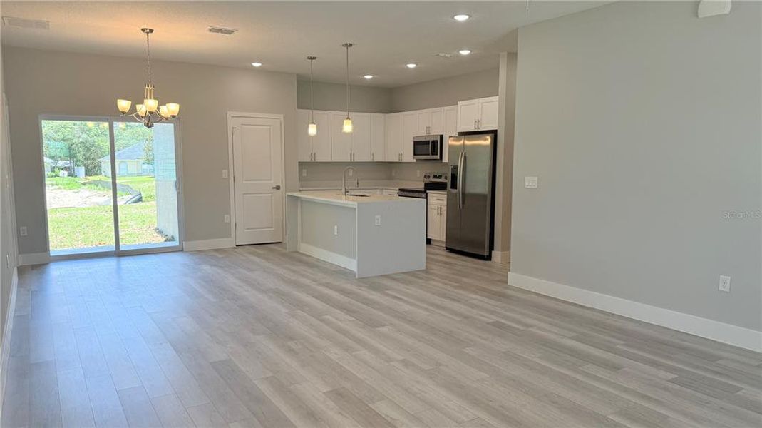 Furnished interior view inside a new home in , Ocala (Image 5). Furnished interior view inside a new home in , Ocala (Image 5).