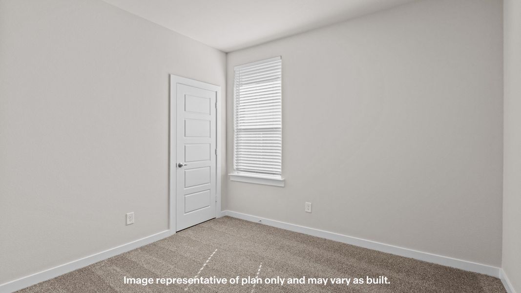 Representative unfurnished interior of a home built from the Portales by D.R. Horton in Homestead at Parks Bell Ranch, Odessa (Image 22).