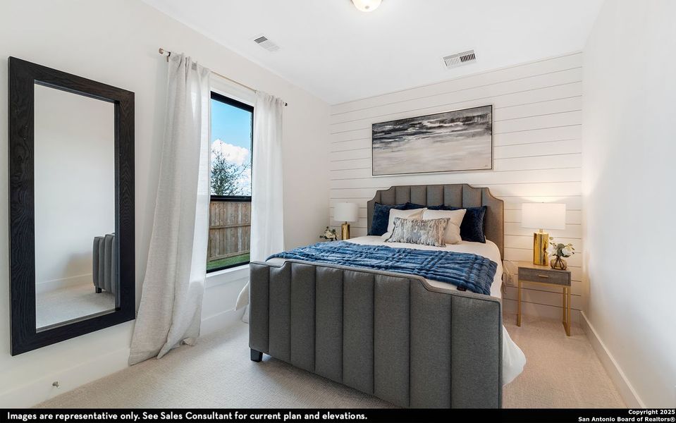 Furnished interior view inside a new home in Megan's Landing, Castroville (Image 21). Furnished interior view inside a new home in Megan's Landing, Castroville (Image 21).