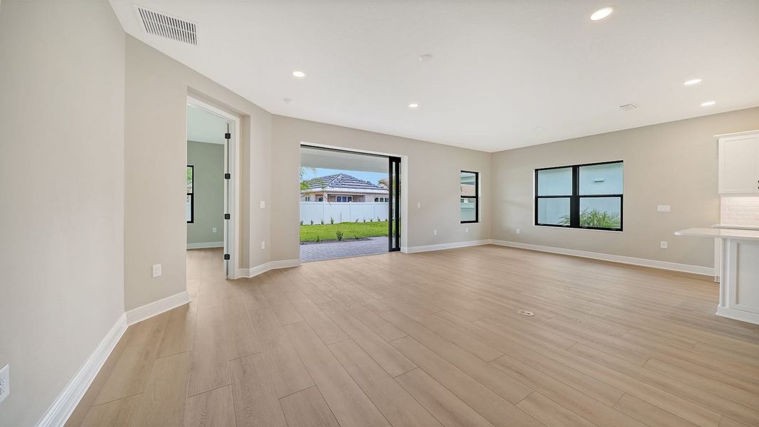 Spacious, unfurnished interior of a new home in Windward Real Estate and Homes for Sale in Sarasota, FL - Neal Communities, Lakewood Ranch (Image 24).