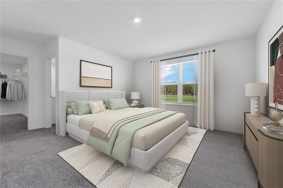 Furnished interior view inside a new home in Brack Ranch, St. Cloud (Image 13).