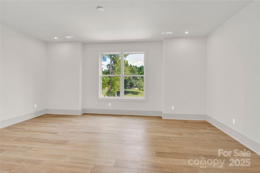 Basement level flex room Basement level flex room