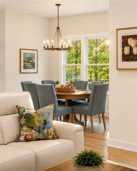 Furnished interior view inside a new home in , Waleska (Image 18).