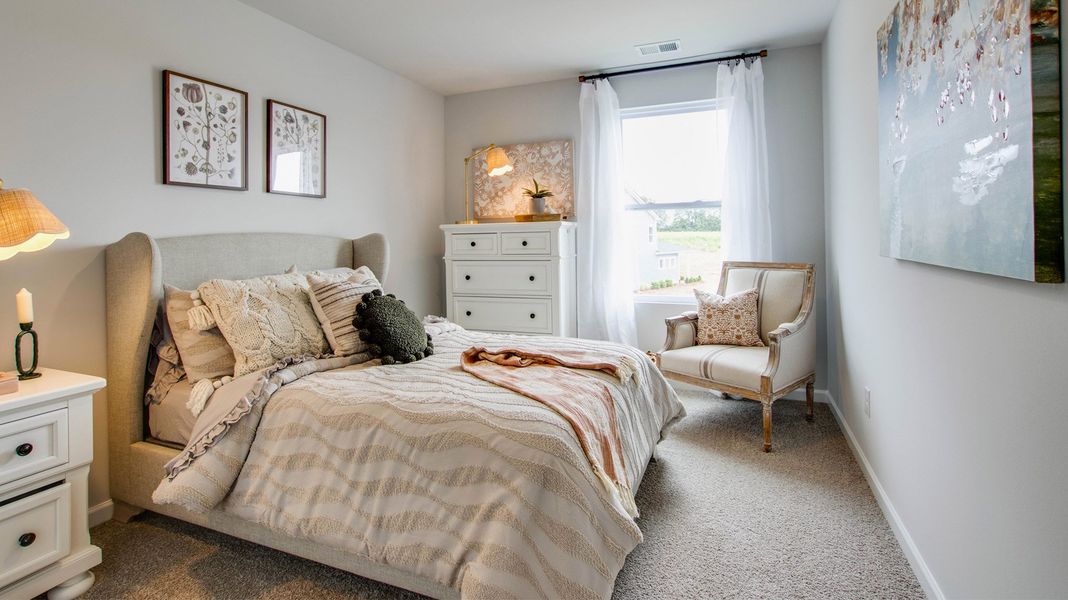 Representative furnished interior of a home built from the Lacombe by D.R. Horton in The Orchard, Millington (Image 11).