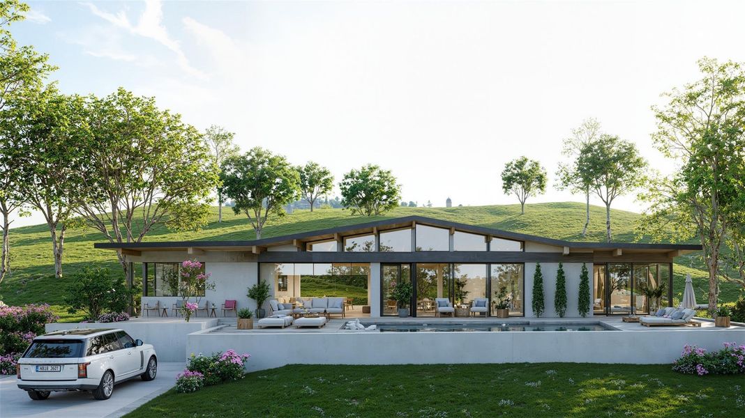 Exterior details and patio area of a home in , Canyon Lake (Image 2). Exterior details and patio area of a home in , Canyon Lake (Image 2).