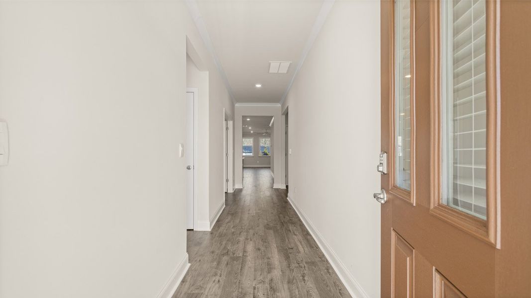 Spacious, unfurnished interior of a new home in Oak Ridge Meadows - Active Adult, Locust Grove (Image 15).