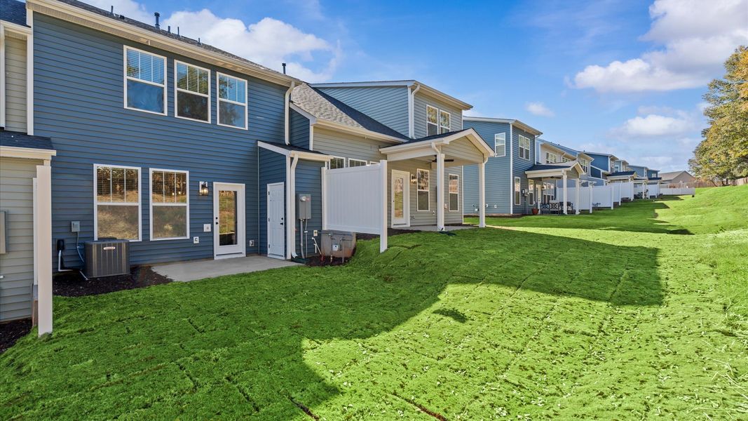 Exceptional home with tasteful exterior finishes and a thoughtfully designed façade