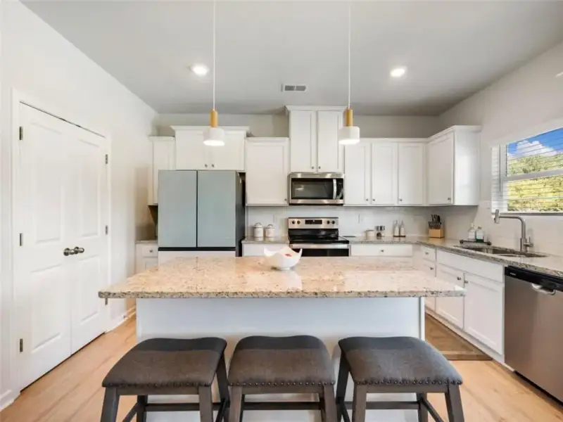 Furnished interior view inside a new home in Joel's Landing, Monroe (Image 17).