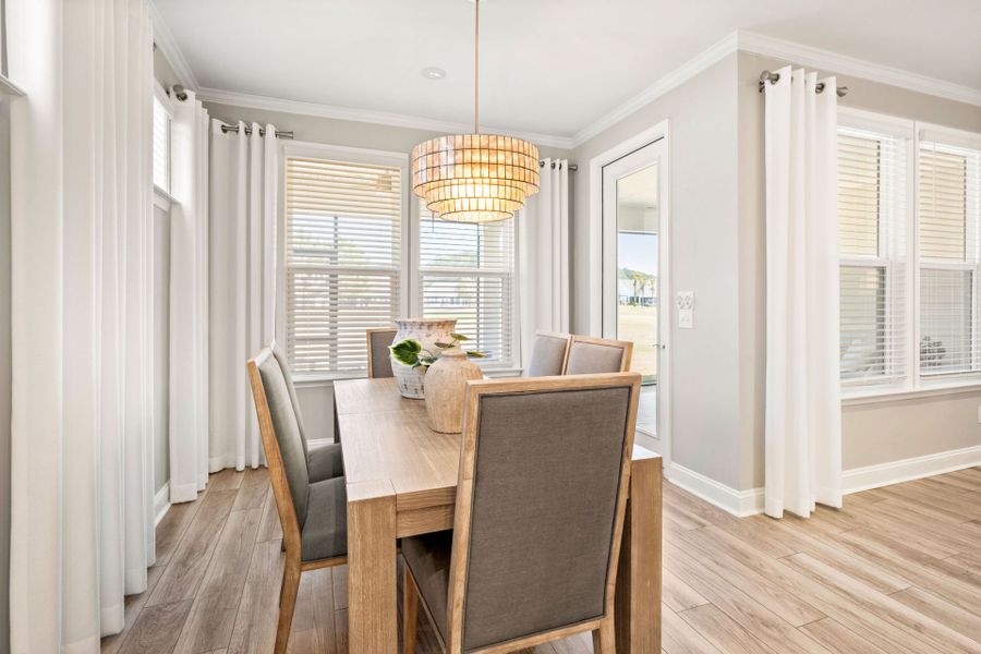 Furnished interior view inside a new home in Sun City Hilton Head, Bluffton (Image 16).