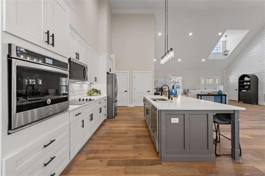 Furnished interior view inside a new home in , Morganton (Image 40).