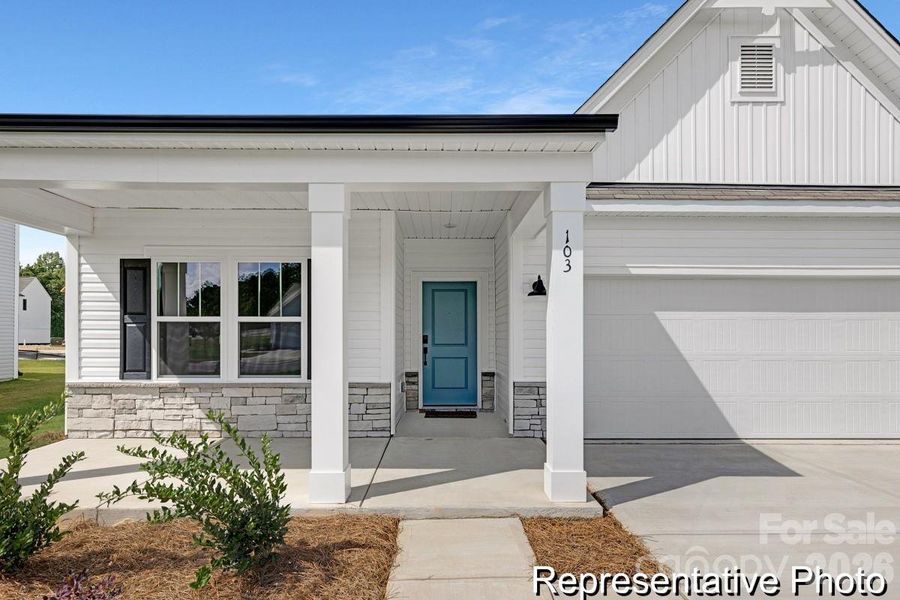 Exterior details and patio area of a home in Whispering Hills, Locust (Image 2). Exterior details and patio area of a home in Whispering Hills, Locust (Image 2).